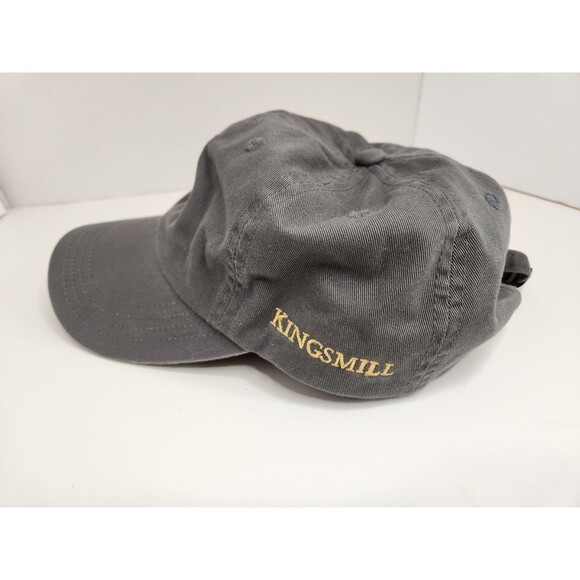 Kingsmill‎ Resort Hat Cap Strap Back Gray Williamsburg Virginia Golf - Picture 2 of 6
